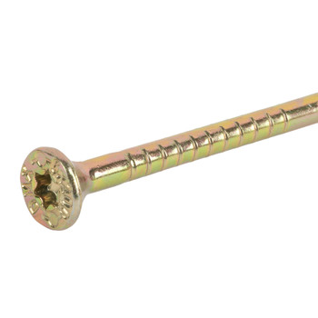 Изображение товара Конструкторский шуруп 8x200 мм потайная головка закаленная сталь 10 шт