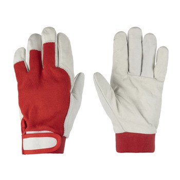 Изображение товара Перчатки кожаные с хлопком рабочие размер L Jeta Safety