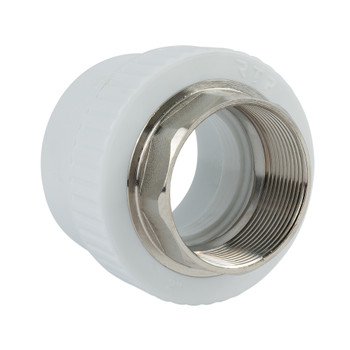 Изображение товара Муфта полипропиленовая 63х2" ВР комбинированная под ключ RTP Изображение товара Муфта полипропиленовая 63х2" ВР комбинированная под ключ RTP