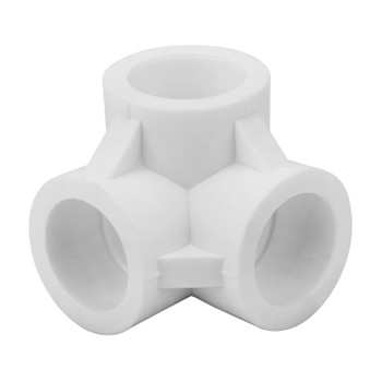 Тройник полипропиленовый 20мм двухплоскостной RTP