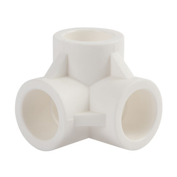Изображение товара Тройник полипропиленовый 20мм двухплоскостной RTP