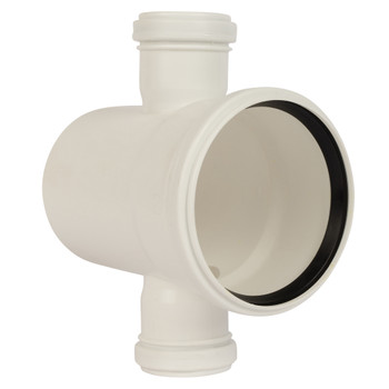 Изображение товара Крестовина канализационная 110х50х50мм 87° малошумная RTP Elite высокого качества
