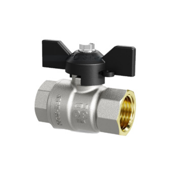 Изображение товара Кран шаровый LD Pride ВР 1/2'' бабочка для водопровода