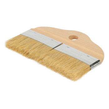 Кисть 200мм декоротивная, натуральная щетина, деревянная ручка УправДом