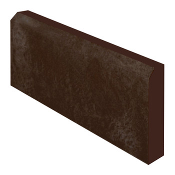 Бордюр тротуарный полимерпесчаный коричневый 500х200х30 мм