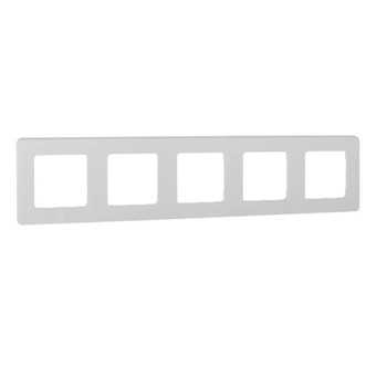 Рамка 5-местная Legrand Inspiria, белая