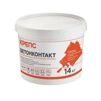 Грунтовка Крепс бетонконтакт 14кг