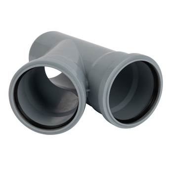 Тройник канализационный 90х90мм 45° Ostendorf