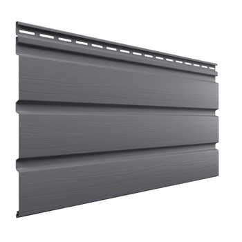 Изображение товара Софит без перфорации Технониколь Оптима бруния 3 м для фасада, ПВХ, серый