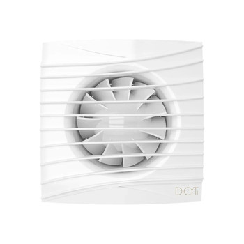 Вентилятор DiCiTi SILENT 4C TURBO D100 36дБ 120м3/ч, с обратным клапаном