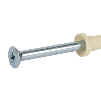 Изображение товара Дюбель-гвоздь нейлоновый цилиндрическая манжета 8x100 мм 2 шт/уп