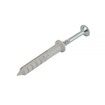 Дюбель-гвоздь нейлоновый потайная манжета 6х40 мм