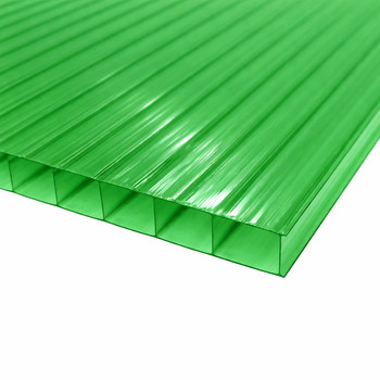 Изображение товара Поликарбонат сотовый зеленый 4мм 2,1х6м 0,47кг/м² Rational