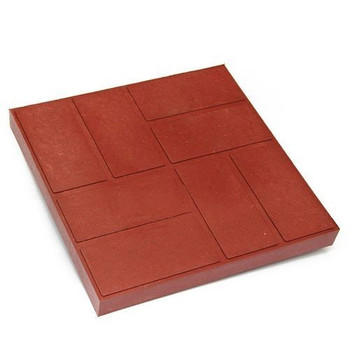 Плитка тротуарная полимерпесчаная красная 330х330х30 мм