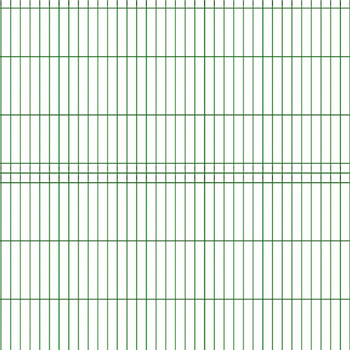 Заборная 3D панель 2530х2030 мм d-3,8 мм зеленая