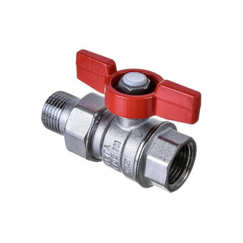 Кран шаровый Giacomin ВР-НР 1/2" бабочка