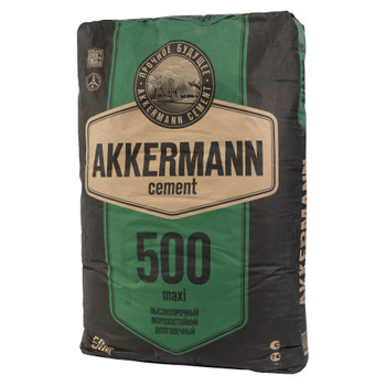 Цемент ЦЕМ II/А-И 42,5Н (ПЦ-500 Д20) AKKERMANN maxi 50 кг