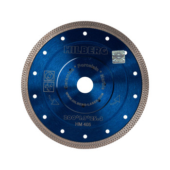 Изображение товара Диск алмазный Hilberg для сухой резки керамогранита и керамики 200 мм