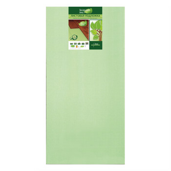 Подложка листовая Solid зелёный лист  5м² 1000×500×3 мм