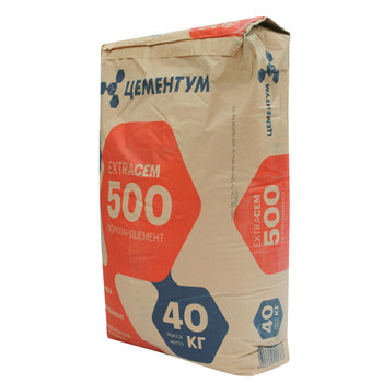 Цемент ЦЕМ II/А-И 42,5Б (ПЦ-500 Д20) Цементум ExtraCEM 40 кг
