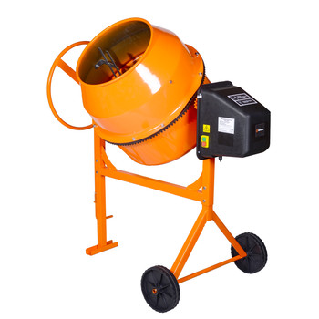 Бетоносмеситель Вихрь БМ-180П 800Вт, 180 л полиамидный венец