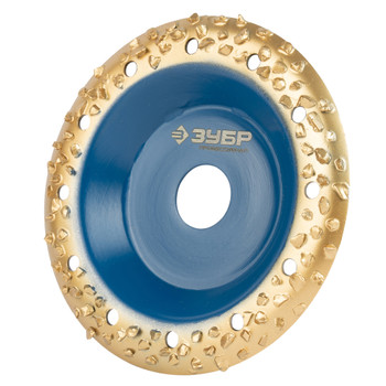 Чашка шлифовальная наклонная №3 крупное зерно ВК8, 125 мм Зубр