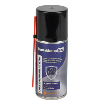 Изображение товара Обезжириватель для резьбовых соединений Сантехмастер гель 150 мл