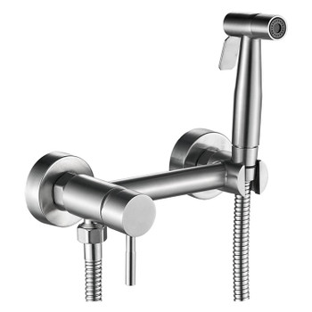 Смеситель с гигиеническим душем Haiba HB5520 хром
