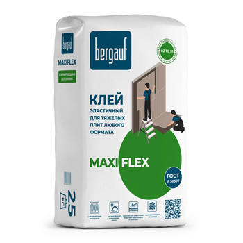 Клей для плитки Bergauf Maxiflex C2TE S1, 25 кг