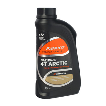 Масло полусинтетическое Patriot G-Motion 5W30 4Т Arctic 1 л