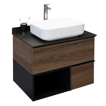 Изображение товара Тумба подвесная Comforty Штутгарт 75 с раковиной T-Y9378