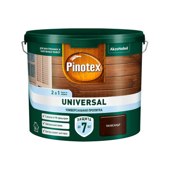 Пропитка Pinotex Universal 2 в 1 Палисандр 2,5 л