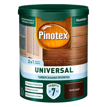 Пропитка Pinotex Universal 2 в 1 Палисандр 0,9 л
