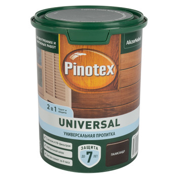 Пропитка 2в1 Pinotex Universal палисандр полуматовая 0,9л