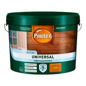 Пропитка Pinotex Universal 2 в 1 Орегон 9 л