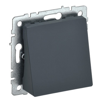 Механизм вывода кабеля Brite графит IP20 IEK