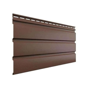 Изображение товара Виниловый софит Технониколь Оптима без перфорации 1х334мм каштан 3м