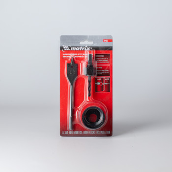 Изображение товара Набор для установки врезных замков Matrix сверло 22 мм пила 48 мм