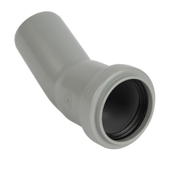 Отвод канализационный 40мм 30° Ostendorf