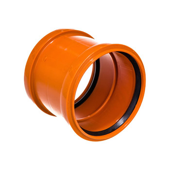 Муфта канализационная с перегородкой наружная 110мм RTP