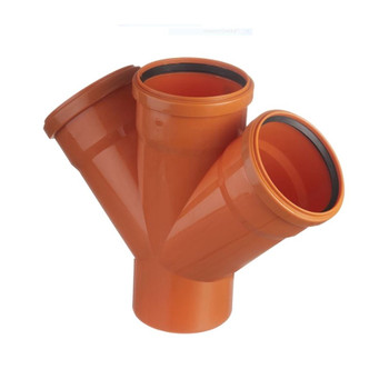 Изображение товара Крестовина канализационная наружная 110х110х110мм 45° RTP