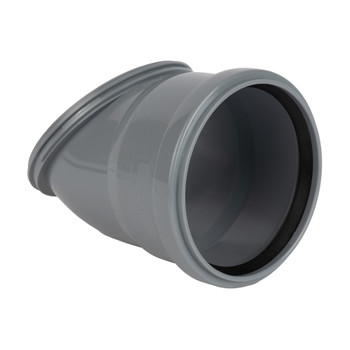 Отвод канализационный поворотный универсальный 110мм RTP