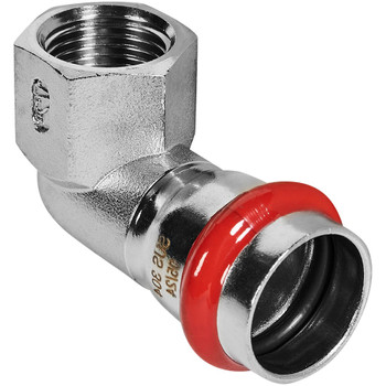 Изображение товара Пресс угольник переходной ВР 22х1/2" из нержавеющей стали Rommer