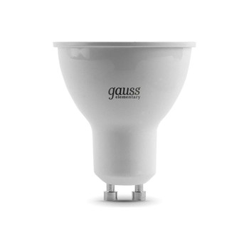 Лампа Gauss Elementary MR16 11Вт GU10 холодный белый свет 6500K