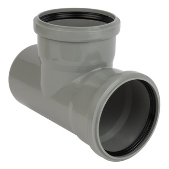 Изображение товара Канализационный тройник 110х110мм 87° Ostendorf Германия