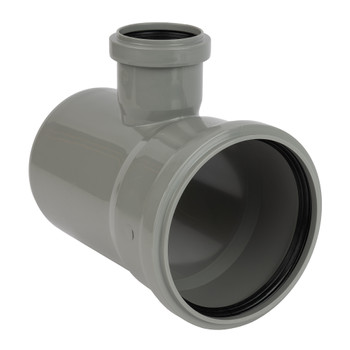 Изображение товара Тройник канализационный 110х50мм 87° Ostendorf для внутренней канализации