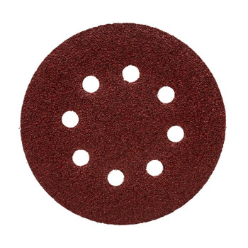 Круг шлифовальный Yoko 8 отверстий, Р240, 125 мм, 5 шт