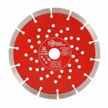Изображение товара Алмазный диск Trio-Diamond Grand Ultra Segment 180 мм для сухой резки бетона кирпича и гранита Изображение товара Алмазный диск Trio-Diamond Grand Ultra Segment 180 мм для сухой резки бетона кирпича и гранита