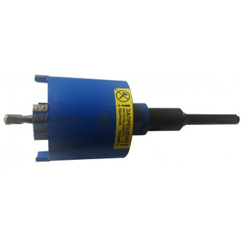 Коронка алмазная Trio-Diamond New Formula по бетону и кирпичу SDS+ 68 мм