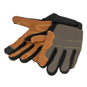 Перчатки кожаные Jeta Safety защитные антивибрационные размер XL